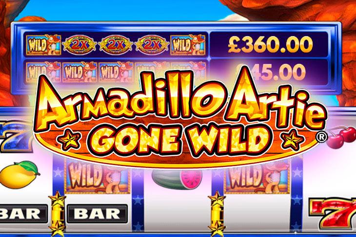 Armadillo Artie Gone Wild - DWG slot at Betslot Casino Casino