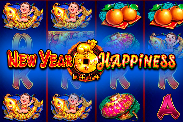 New Year Happiness - Ruby Play slot at Betslot Casino Casino
